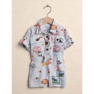 Banana Republic baby 0-3 months Linen Romper